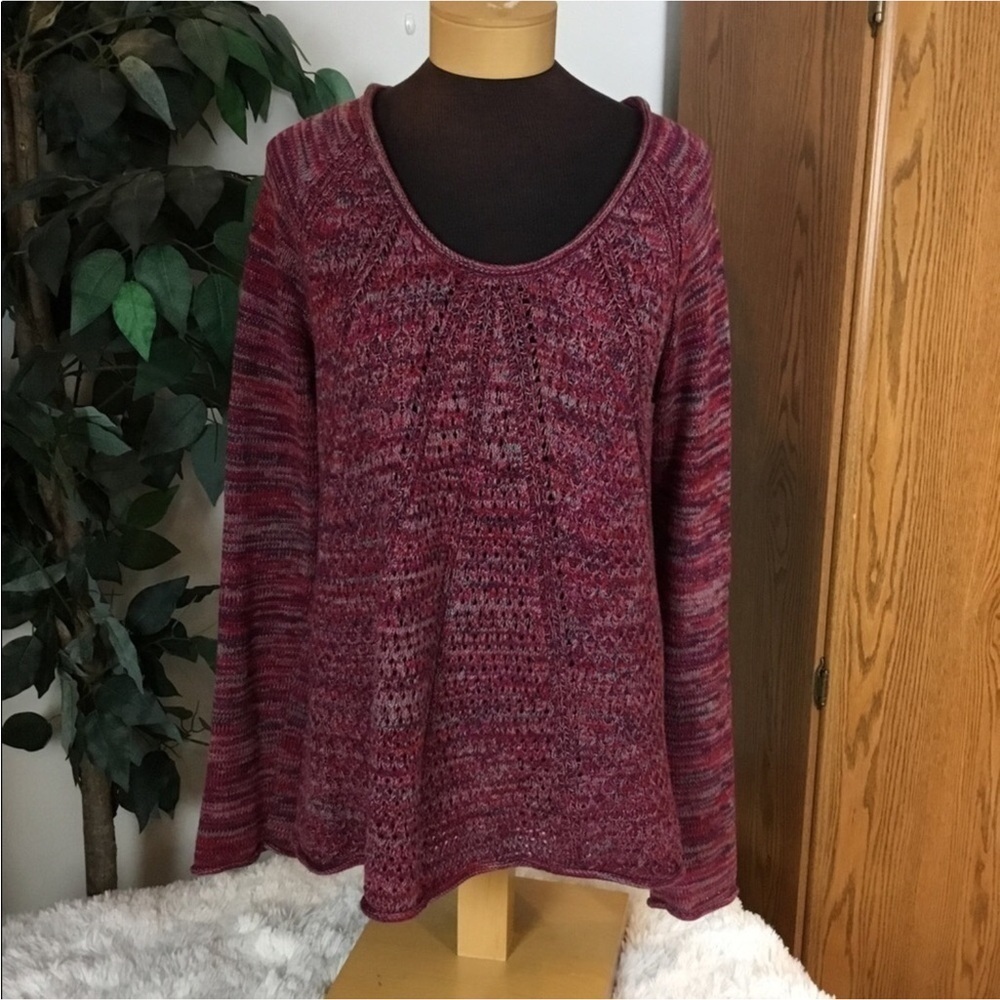 Calvin Klein Jeans long sleeve scoop neck sweater Woman’s size medium